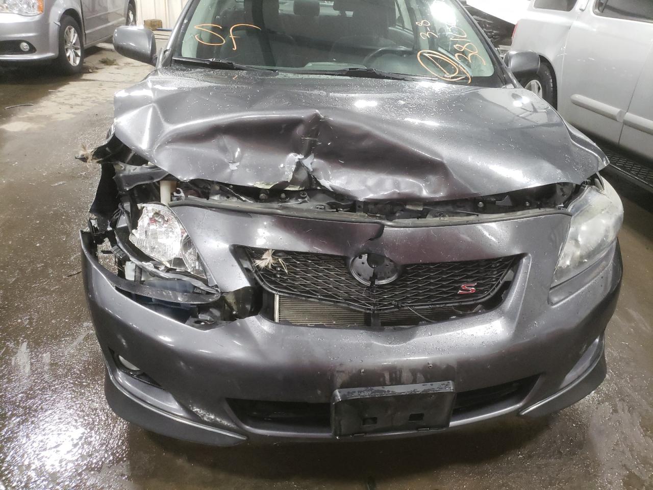 Photo 9 from auction – 2010 TOYOTA COROLLA BA with VIN 1NXBU4EE4AZ354814