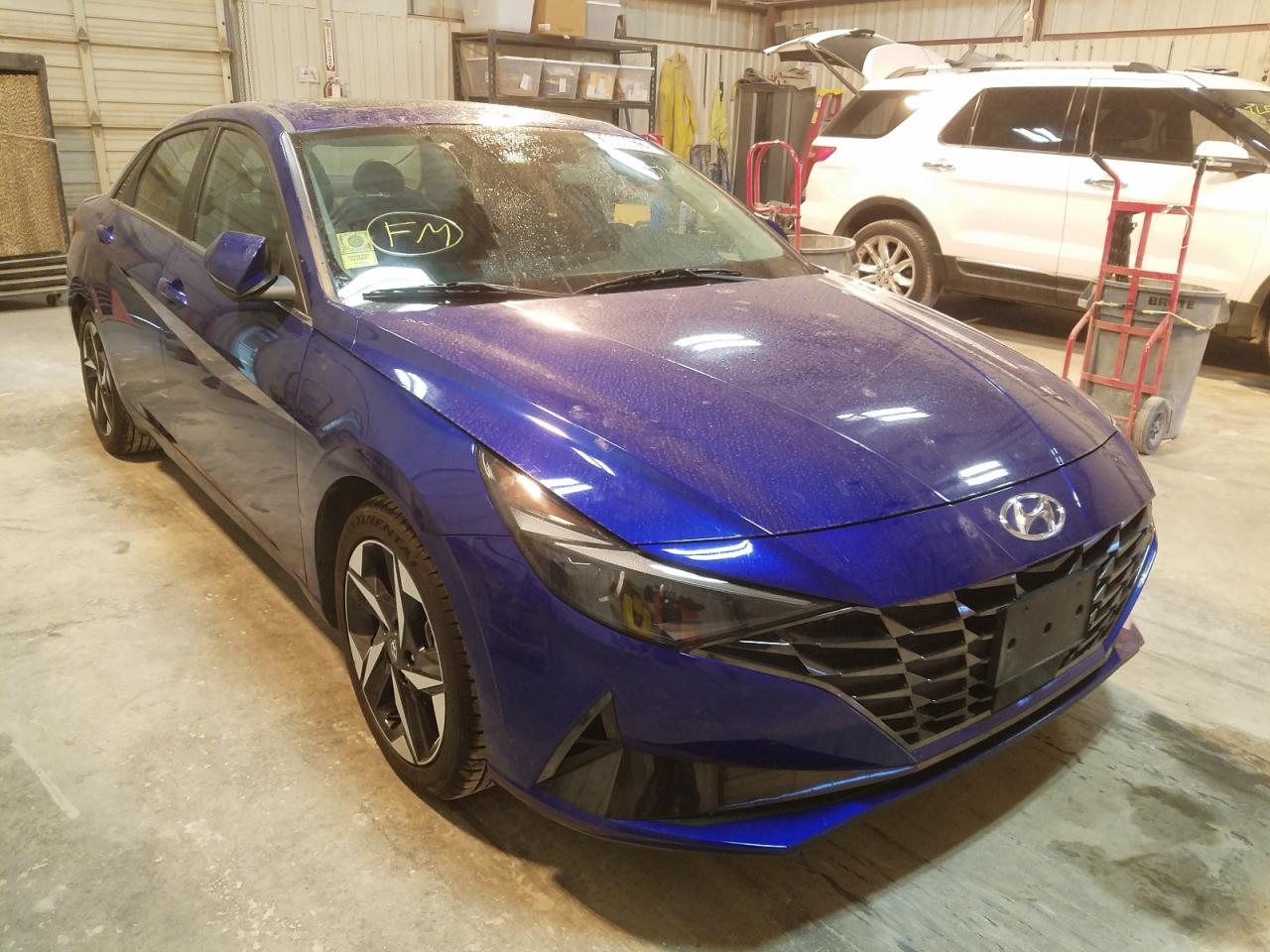 HYUNDAI ELANTRA LI 2021 with VIN 5NPLP4AG5MH009586 - Photo from auction