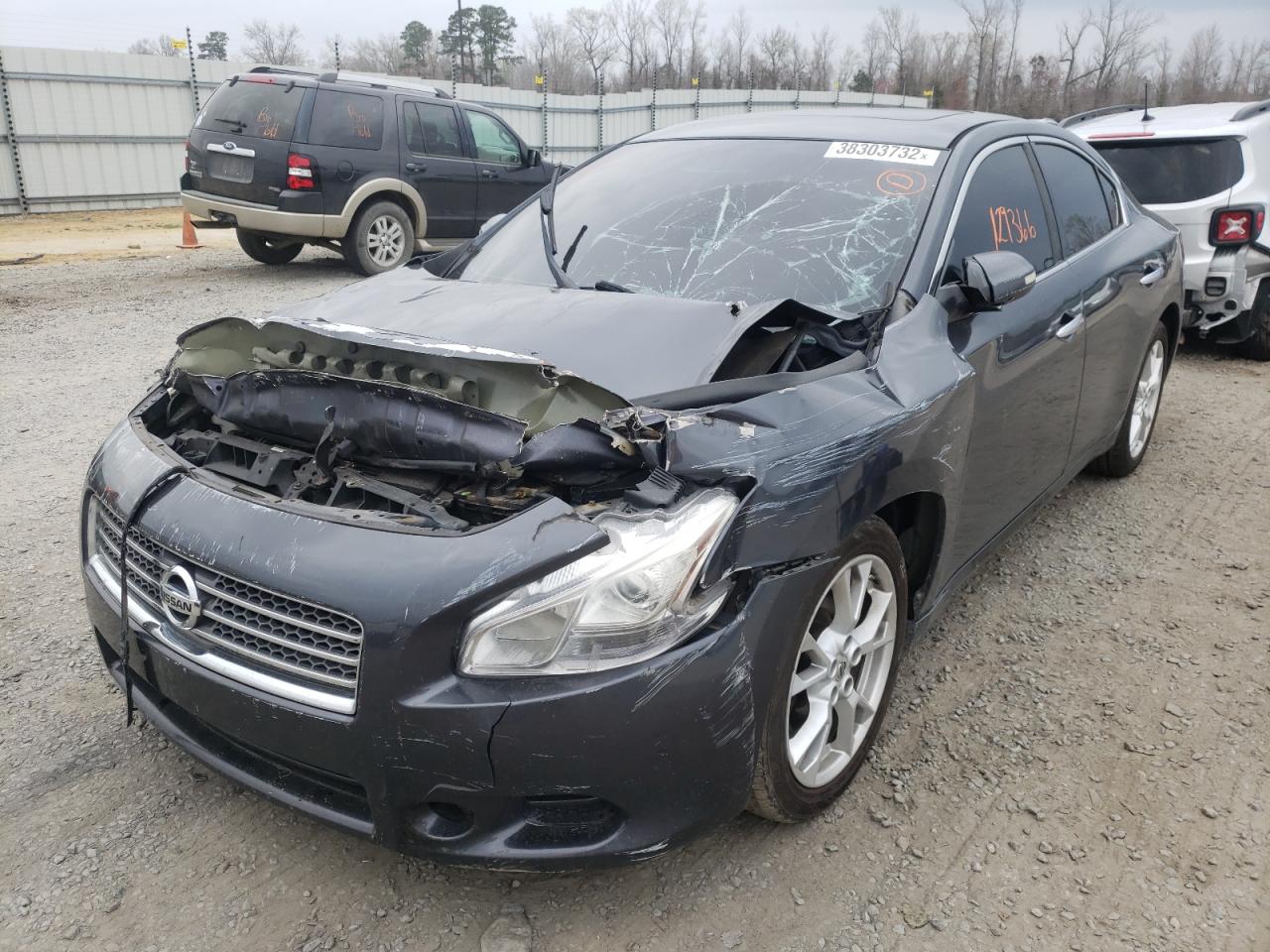 Photo 2 from auction – 2013 NISSAN MAXIMA S with VIN 1N4AA5AP4DC828864