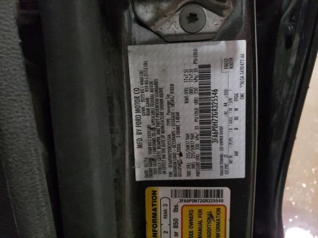 Photo 10 from auction – 2016 FORD FUSION SE with VIN 3FA6P0H72GR325546