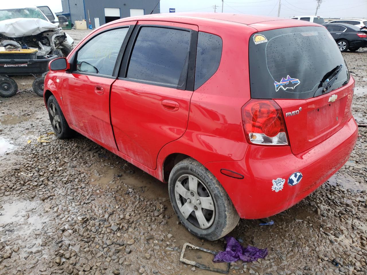 Photo 3 from auction – 2008 CHEVROLET AVEO BASE with VIN KL1TD66608B094047