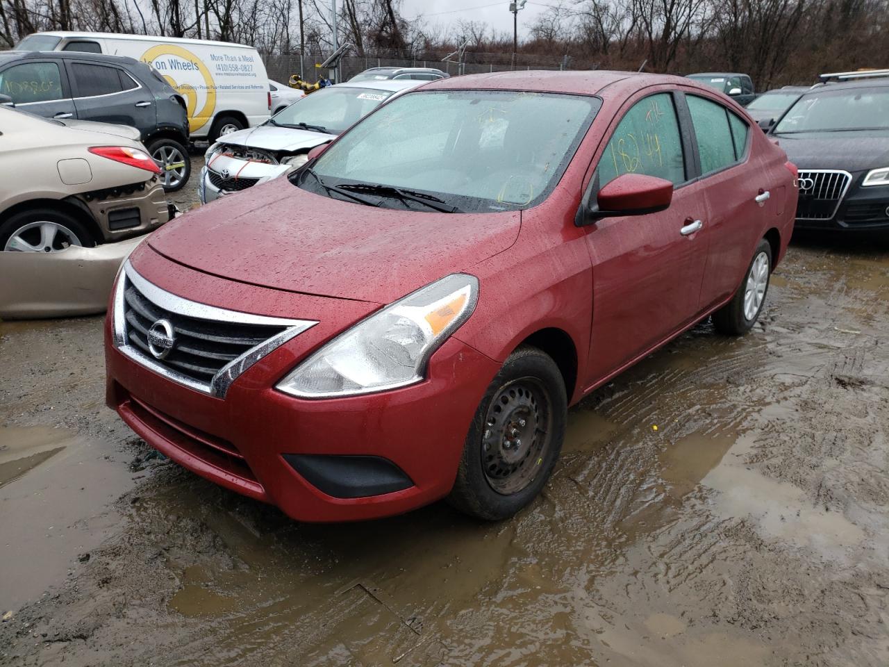Photo 2 from auction – 2019 NISSAN VERSA S with VIN 3N1CN7AP2KL852166