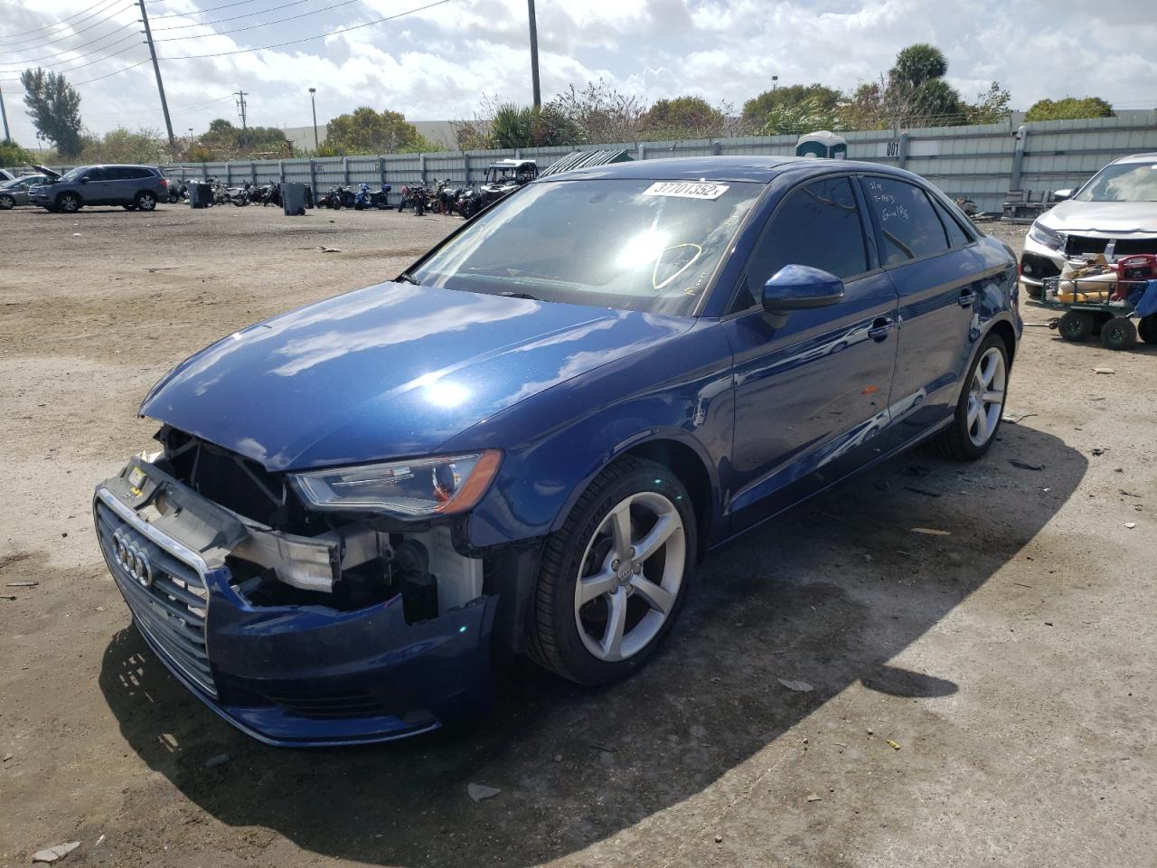 Photo 2 from auction – 2015 AUDI A3 PREMIUM with VIN WAUBFGFF9F1111240
