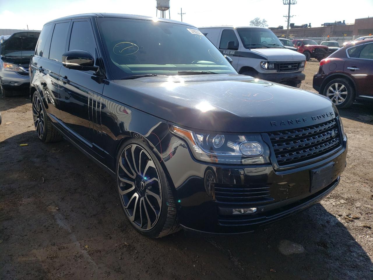 LAND ROVER RANGE ROVE 2015 with VIN SALGS2TF2FA219266 - Photo from auction