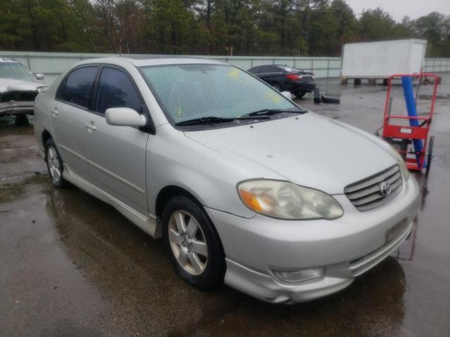 TOYOTA COROLA 2003 with VIN 2T1BR32E83C031225 - Photo from auction