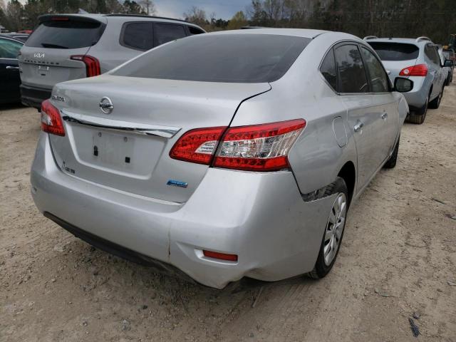 Photo 4 from auction – 2014 NISSAN SENTRA S with VIN 3N1AB7AP2EY280555