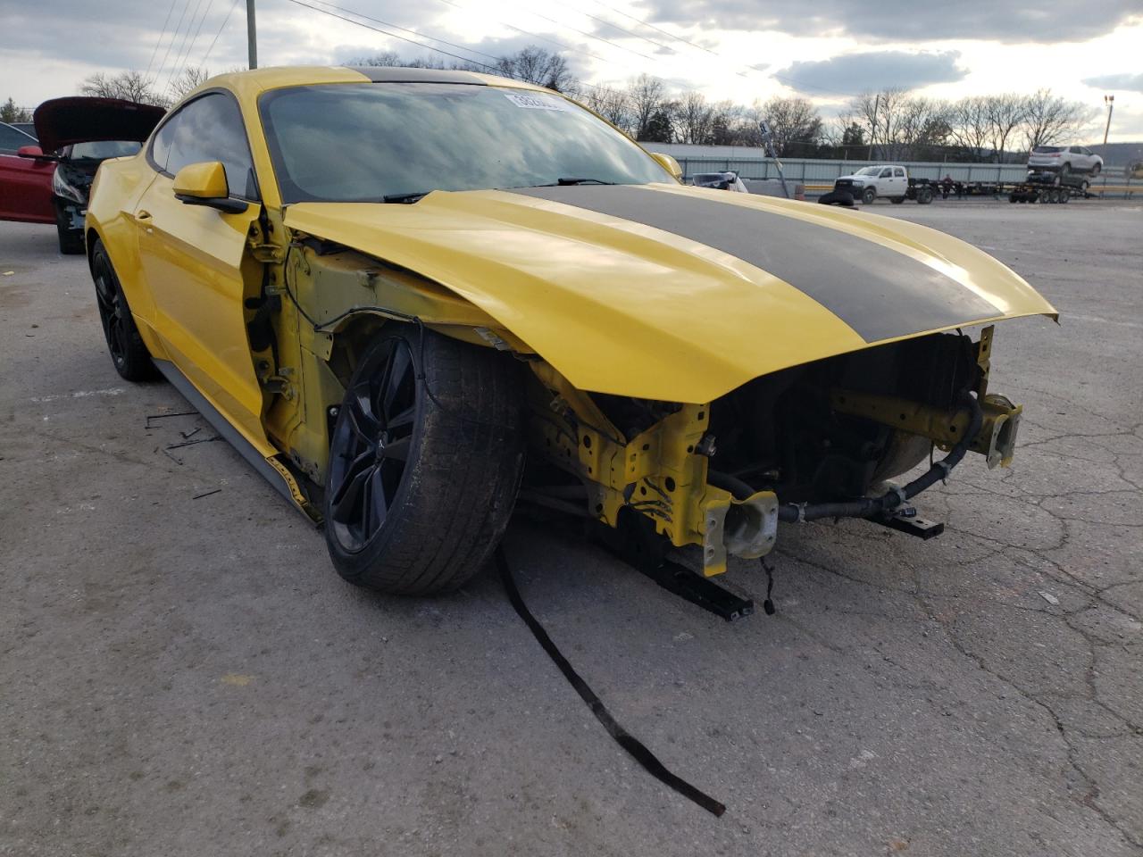 FORD MUSTANG 2015 with VIN 1FA6P8TH2F5407048 - Photo from auction