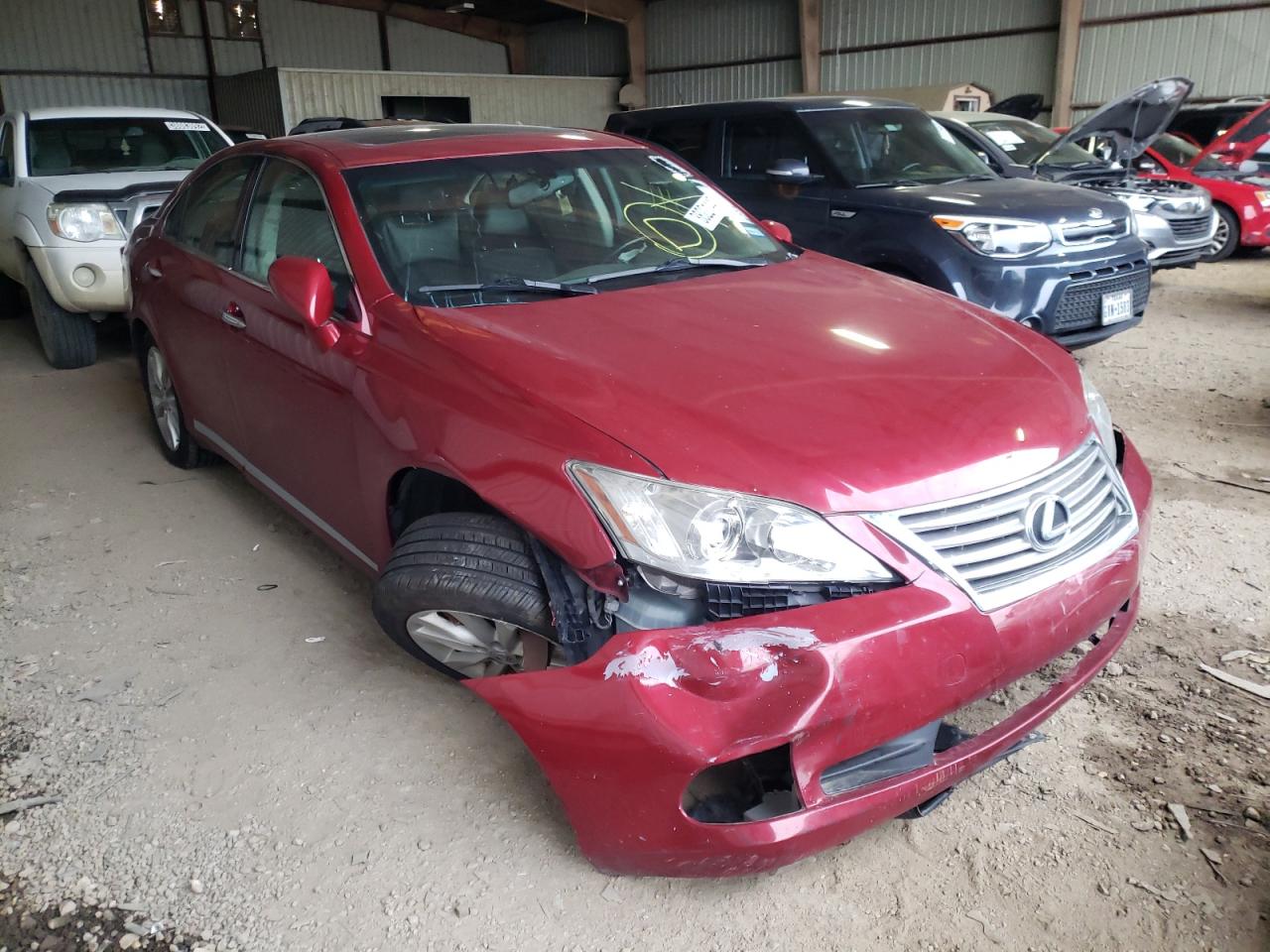 LEXUS ES 350 2011 with VIN JTHBK1EG9B2458561 - Photo from auction