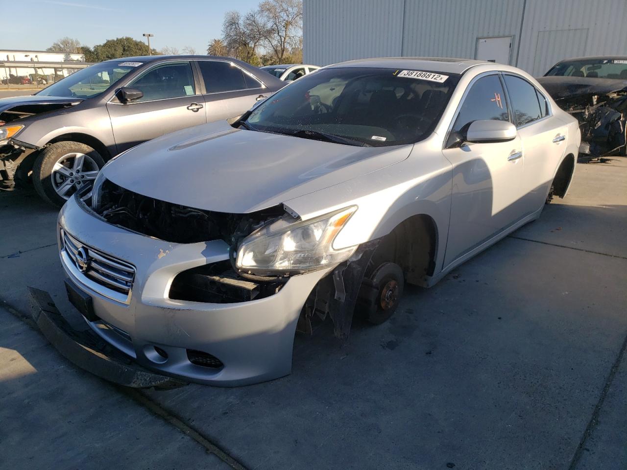 Photo 2 from auction – 2014 NISSAN MAXIMA S with VIN 1N4AA5AP0EC489585