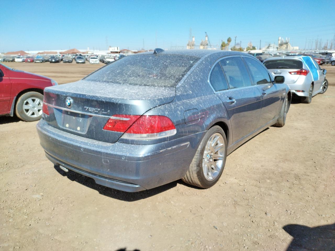 Photo 4 from auction – 2006 BMW 750 LI with VIN WBAHN83546DT35898