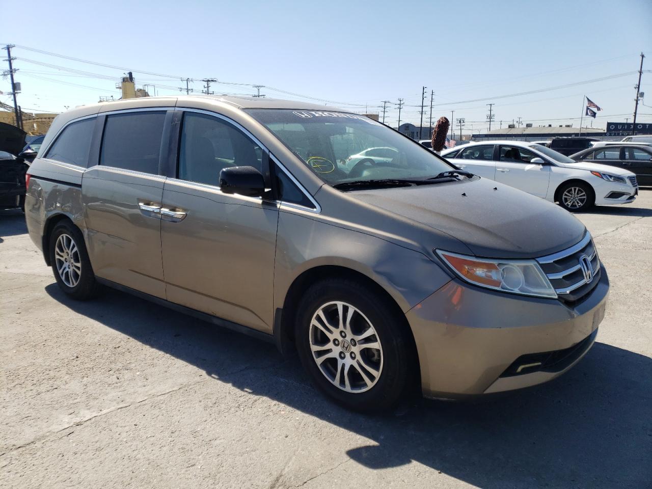 HONDA ODYSSEY EX 2011 with VIN 5FNRL5H61BB080045 - Photo from auction