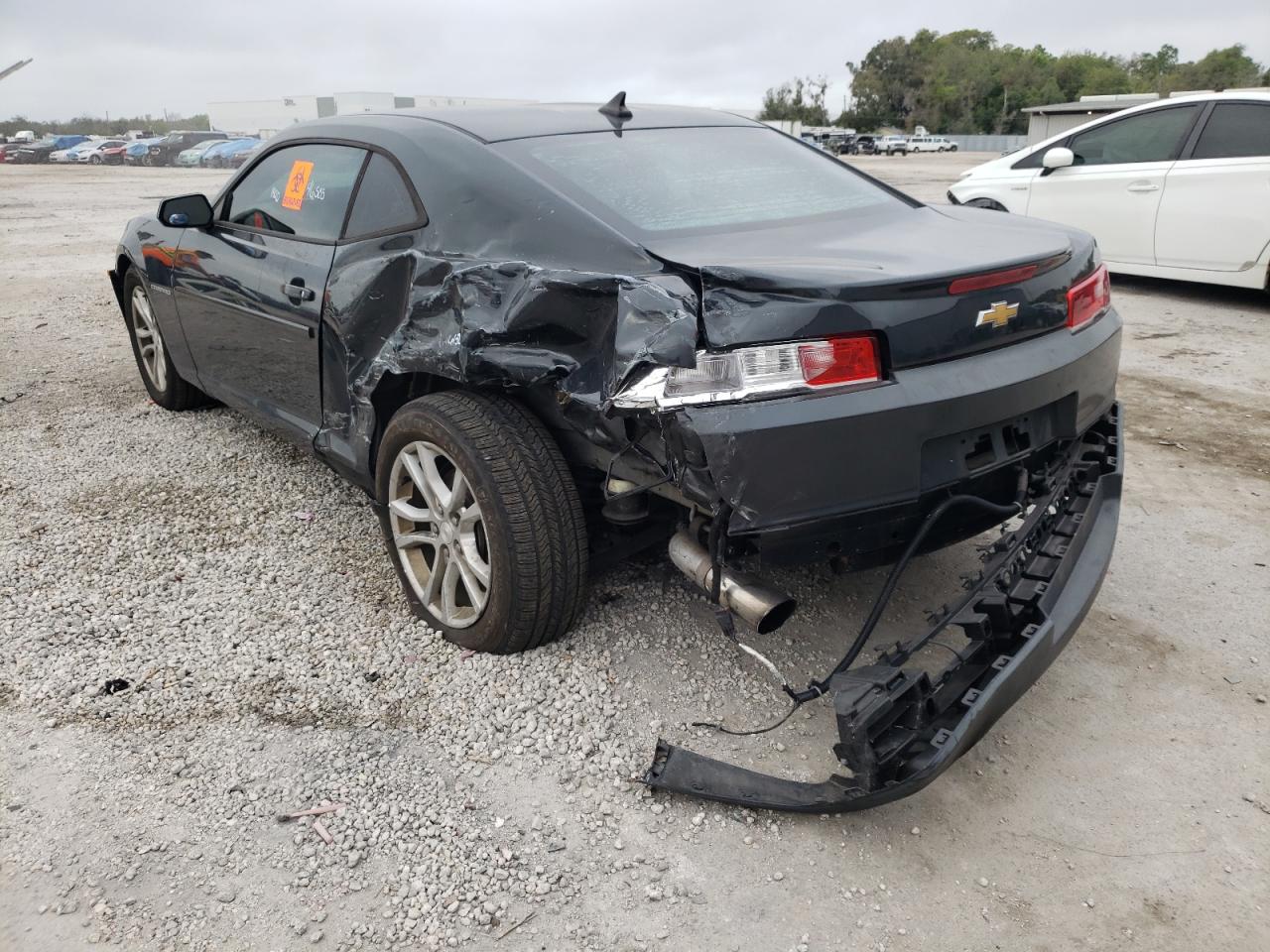 Photo 3 from auction – 2015 CHEVROLET CAMARO LS with VIN 2G1FB1E32F9171613