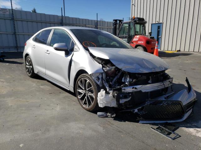 TOYOTA COROLLA SE 2020 with VIN 5YFP4RCE8LP026208 - Photo from auction