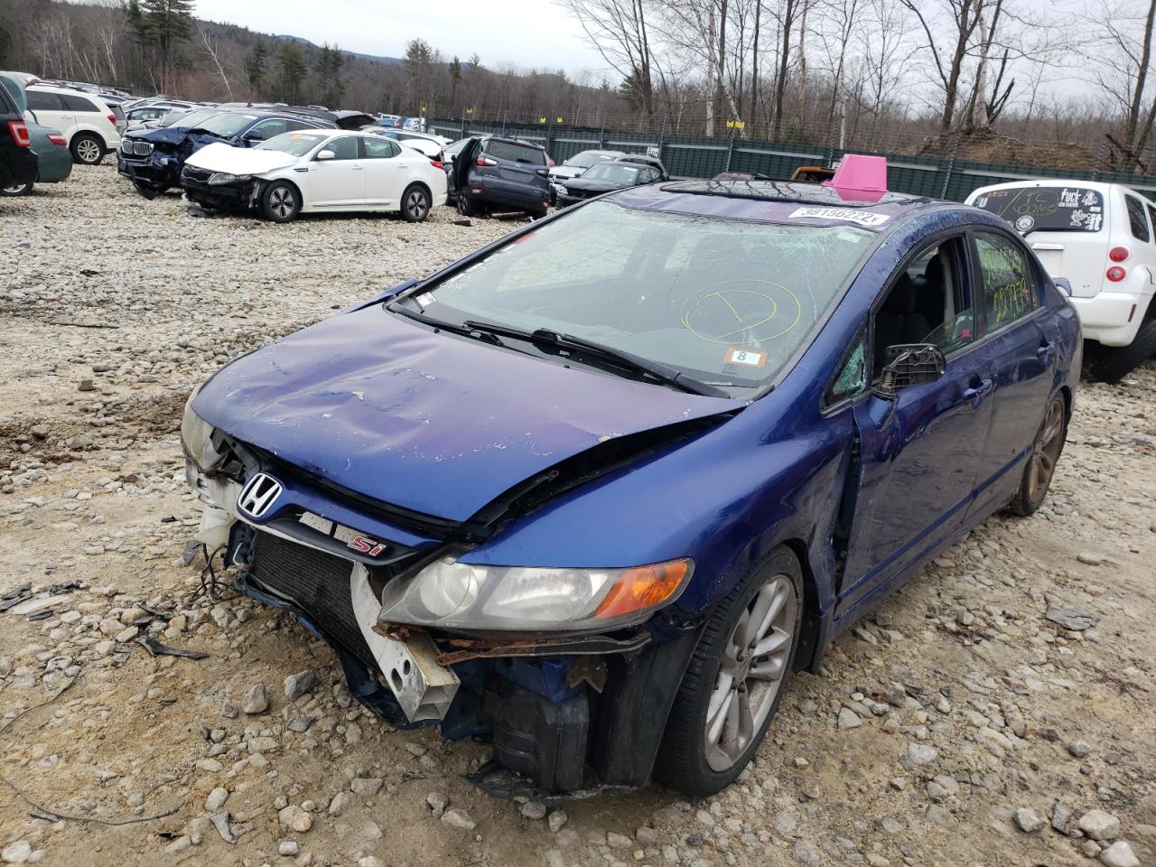 Photo 9 from auction – 2007 HONDA CIVIC SI with VIN 2HGFA55577H702901