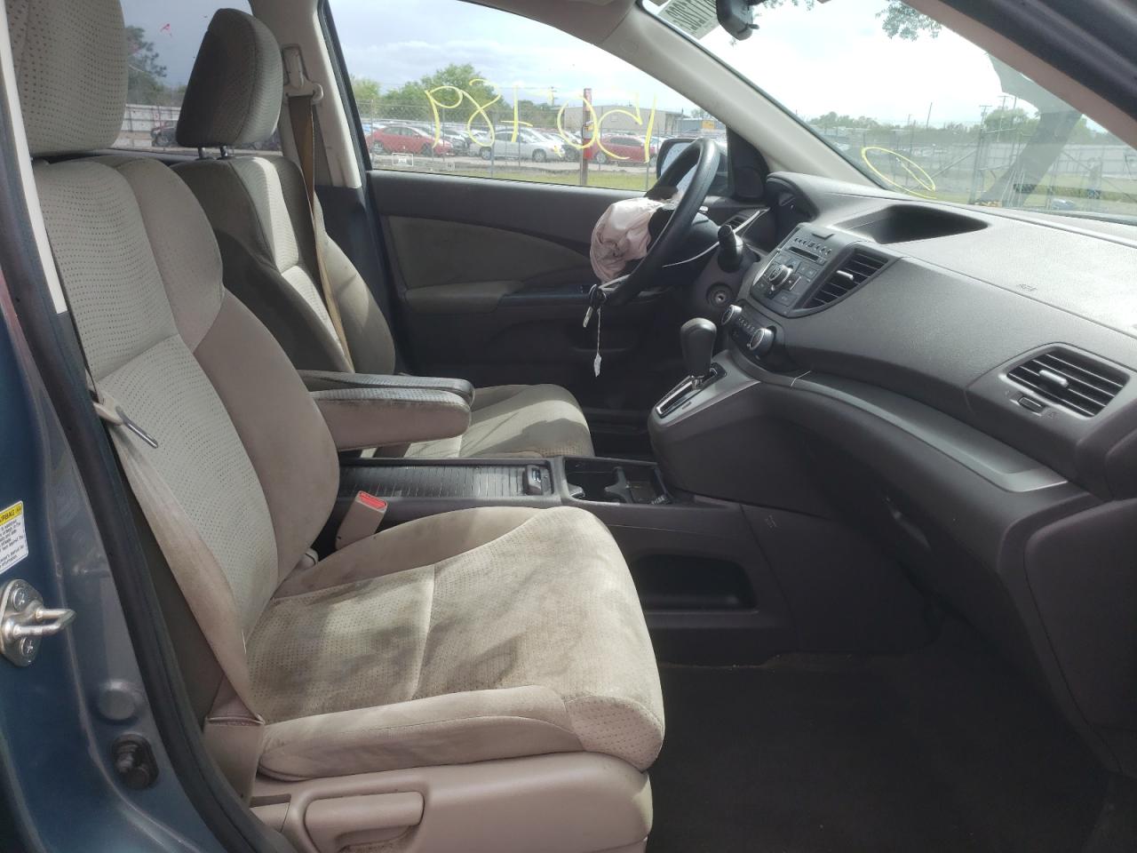 Photo 5 from auction – 2012 HONDA CR-V EX with VIN 5J6RM3H56CL040089