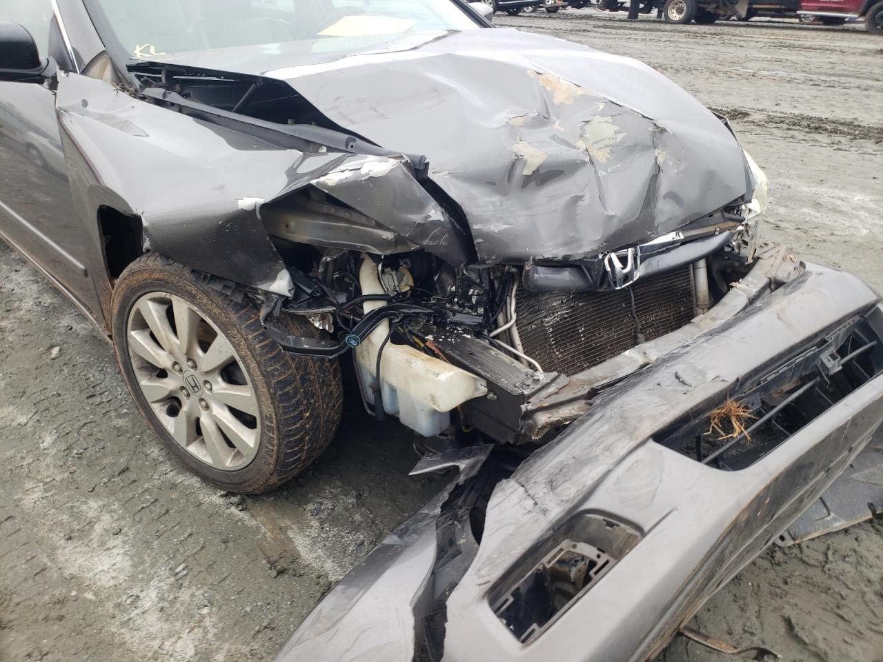 Photo 9 from auction – 2007 HONDA ACCORD EX with VIN 1HGCM66597A054331