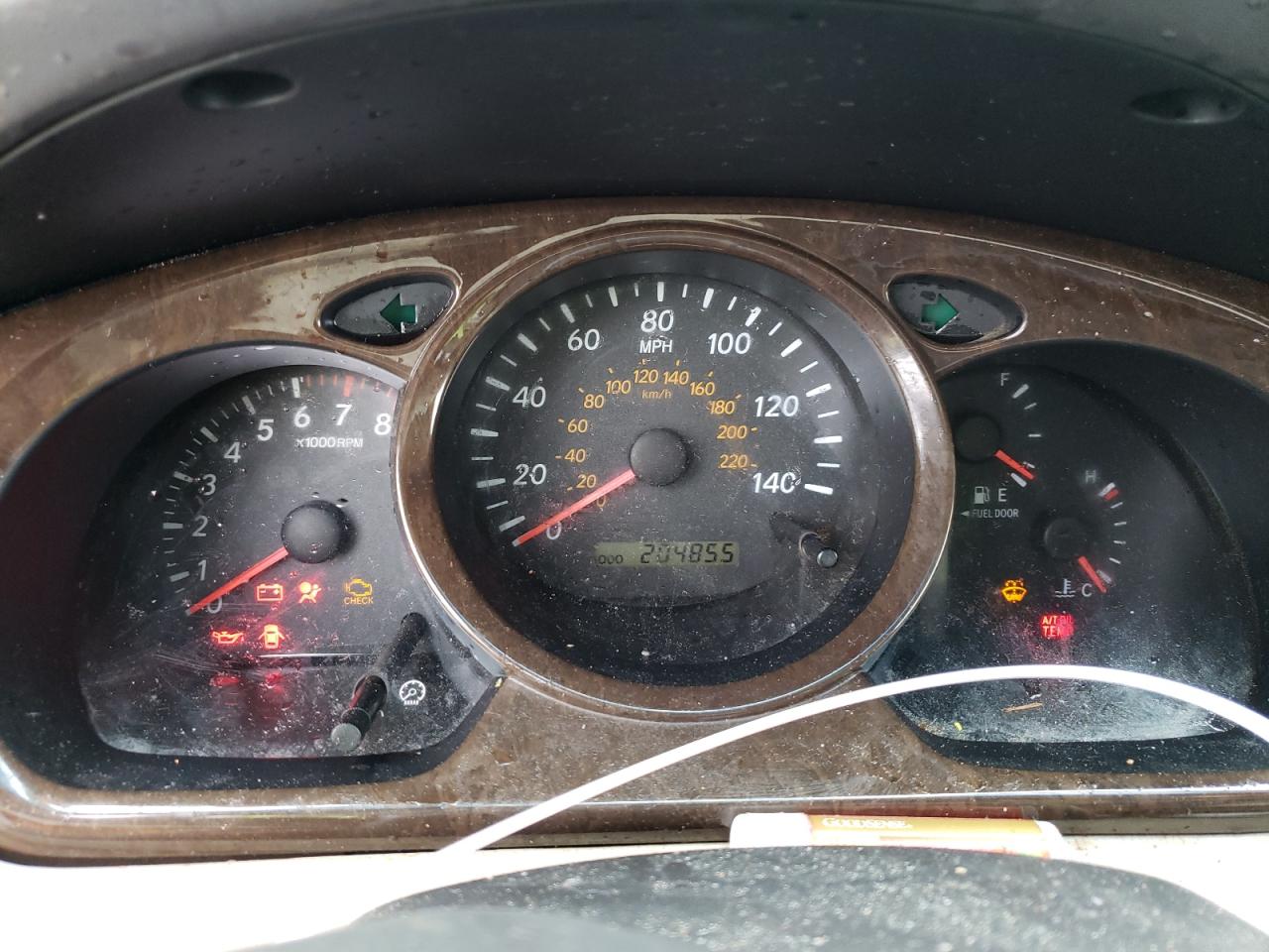 Photo 8 from auction – 2003 TOYOTA HIGHLANDER with VIN JTEHF21A030136634