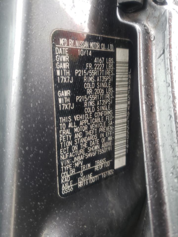 Photo 10 from auction – 2015 NISSAN JUKE S with VIN JN8AF5MV6FT550191