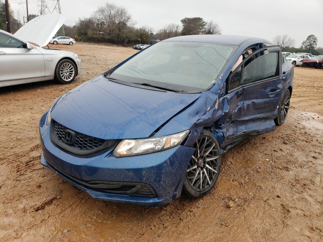 Photo 2 from auction – 2015 HONDA CIVIC LX with VIN 19XFB2F59FE240795
