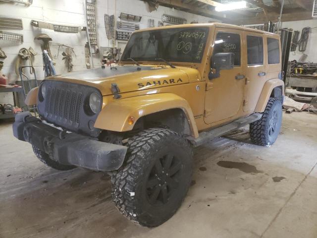 Photo 2 from auction – 2014 JEEP WRANGLER U with VIN 1C4BJWEG4EL265685