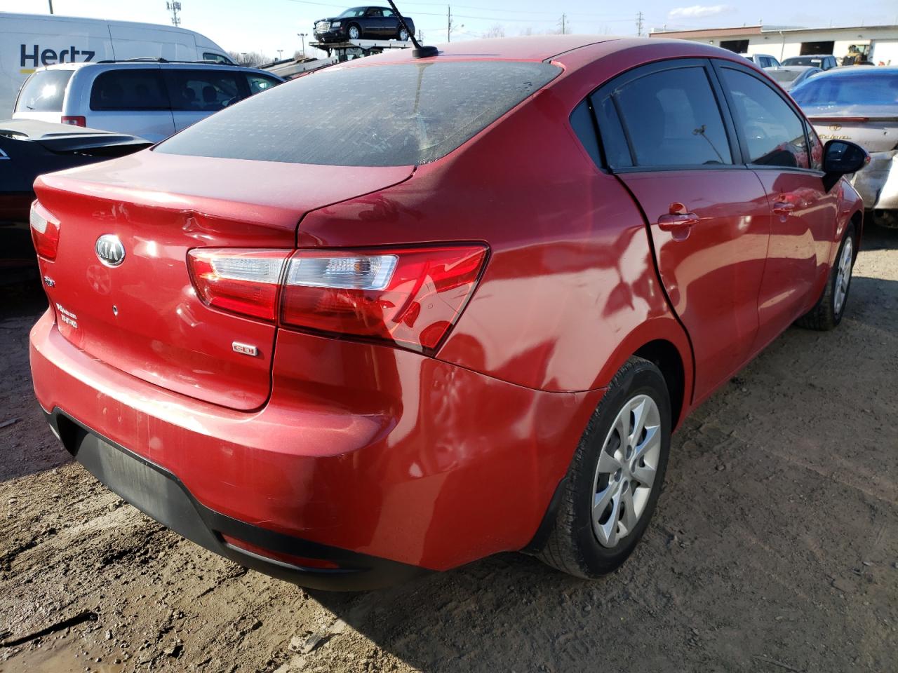 Photo 4 from auction – 2013 KIA RIO LX with VIN KNADM4A32D6179907