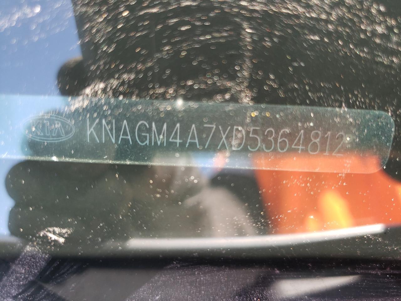 Photo 10 from auction – 2013 KIA OPTIMA LX with VIN KNAGM4A7XD5364812