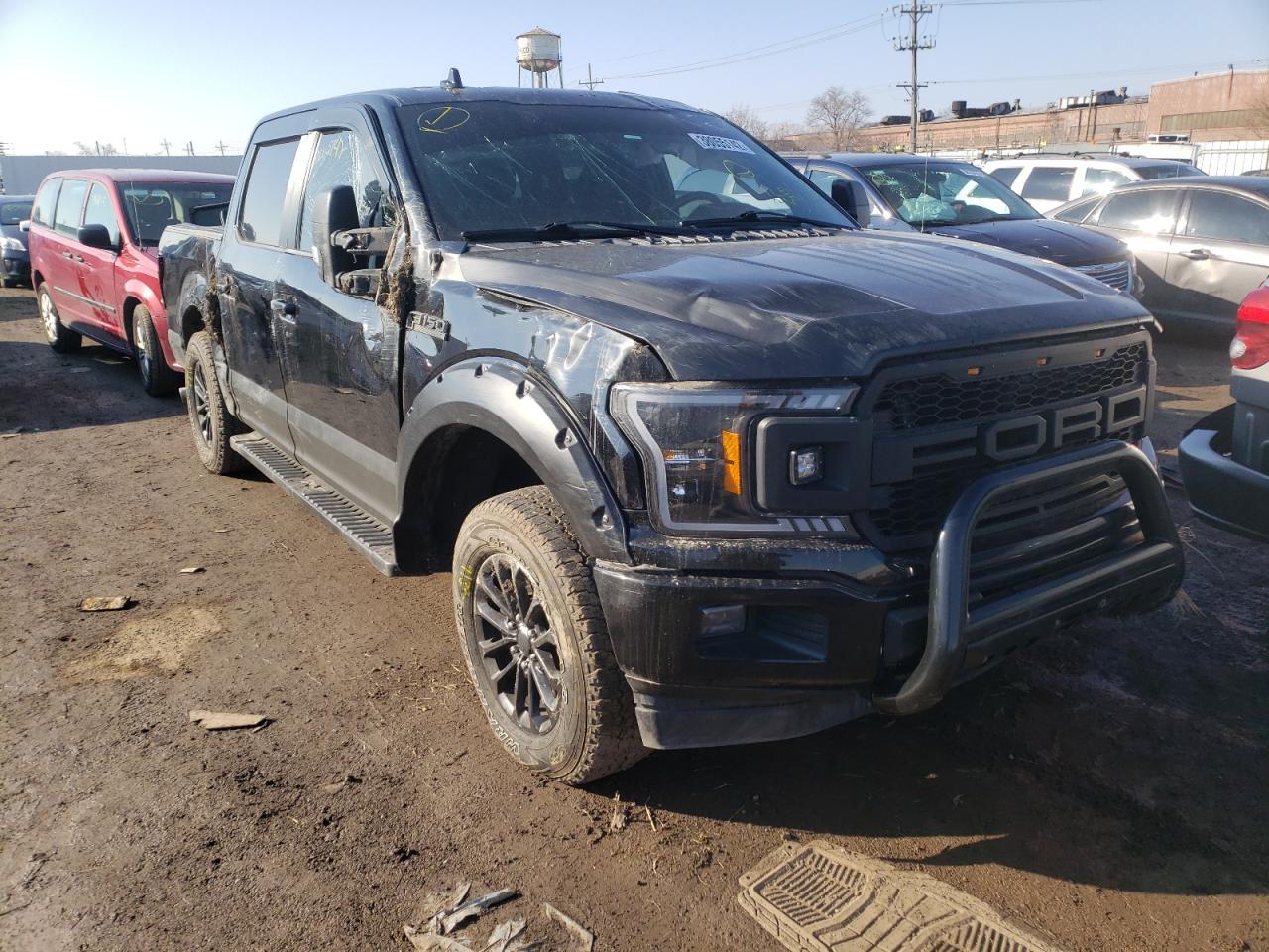 FORD F150 SUPER 2018 with VIN 1FTEW1EP3JFE05042 - Photo from auction