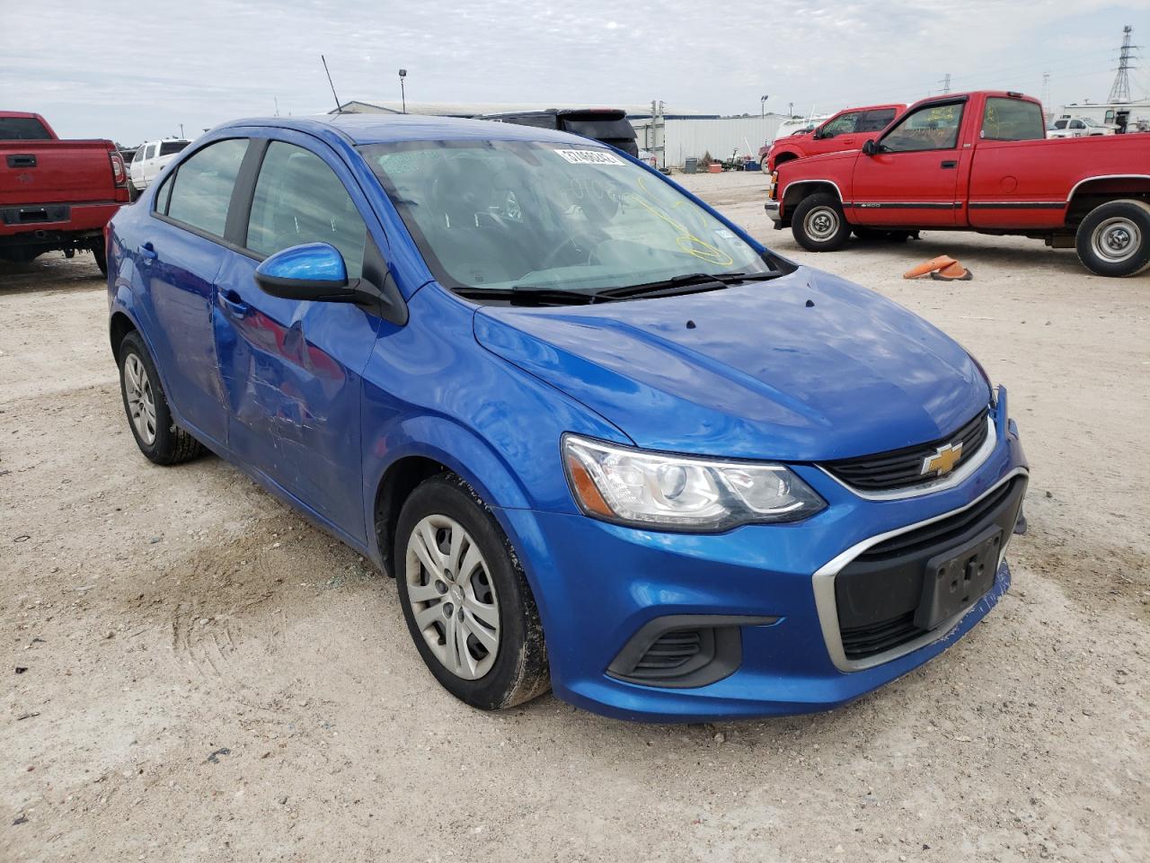 CHEVROLET SONIC LS 2020 with VIN 1G1JB5SB3L4115563 - Photo from auction
