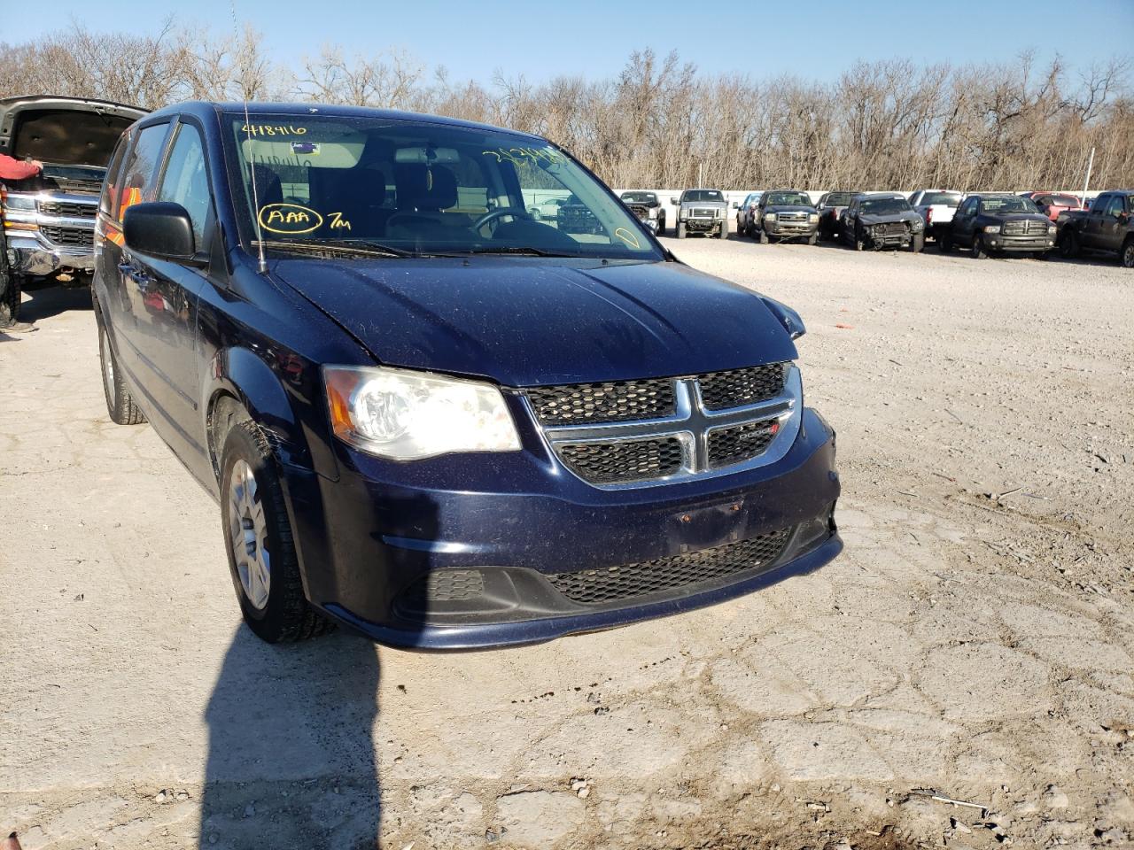 Photo 1 from auction – 2012 DODGE GRAND CARA with VIN 2C4RDGBG3CR418416