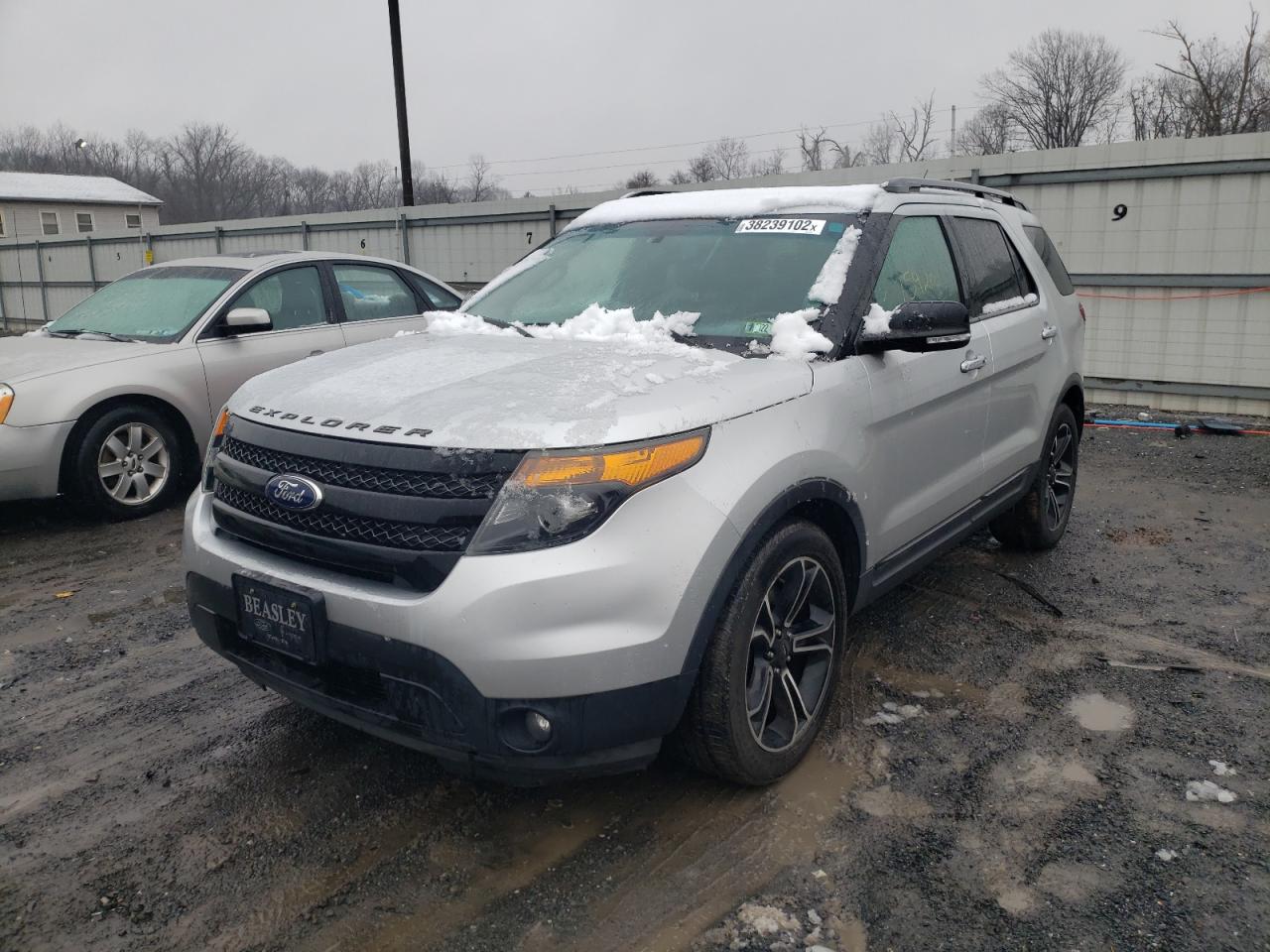 Photo 2 from auction – 2014 FORD EXPLORER S with VIN 1FM5K8GT0EGB48321
