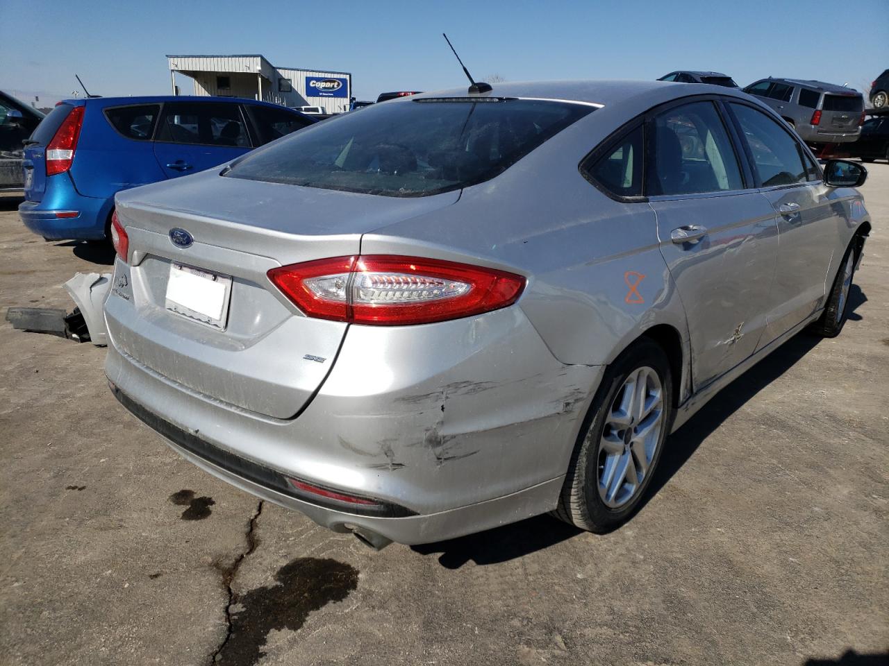 Photo 4 from auction – 2013 FORD FUSION SE with VIN 3FA6P0H7XDR282974