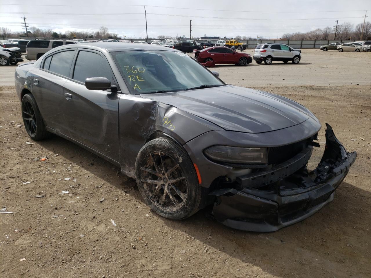 DODGE CHARGER SX 2015 with VIN 2C3CDXJG3FH898320 - Photo from auction