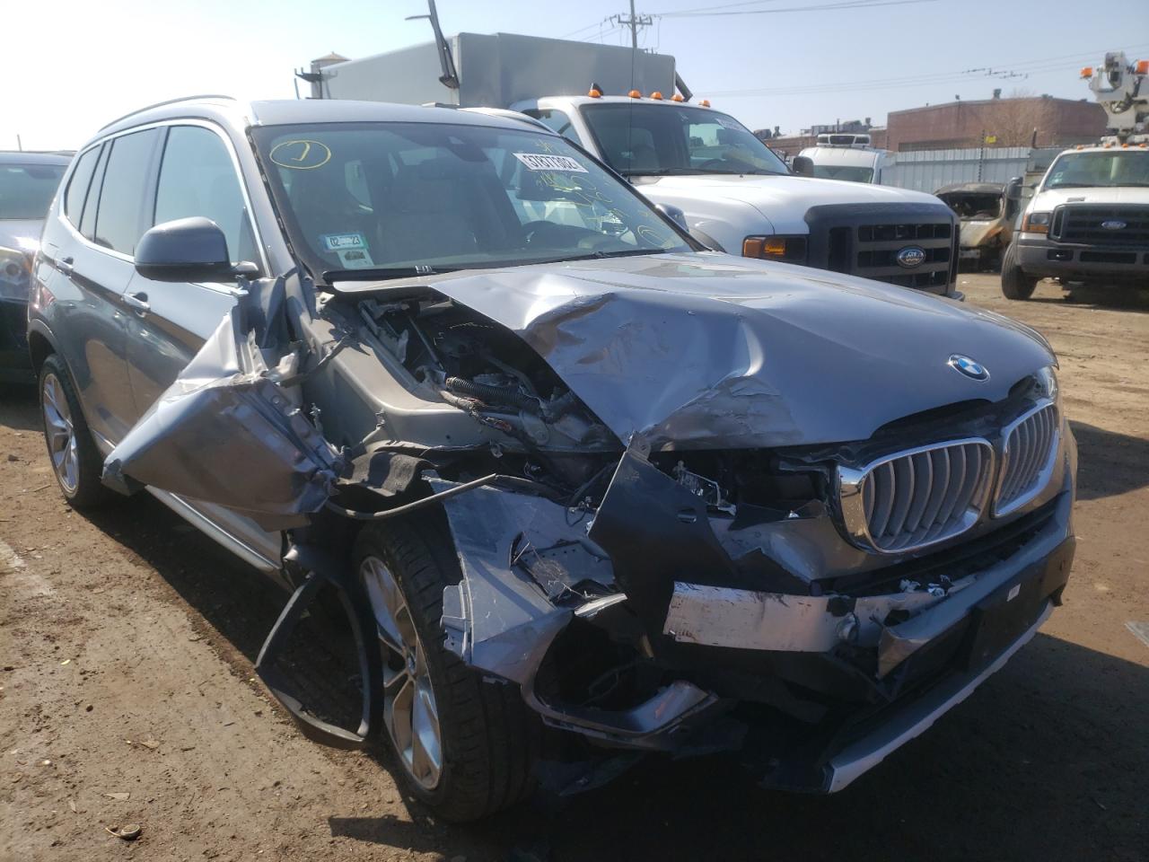 BMW X3 XDRIVE2 2016 with VIN 5UXWX9C53G0D88404 - Photo from auction