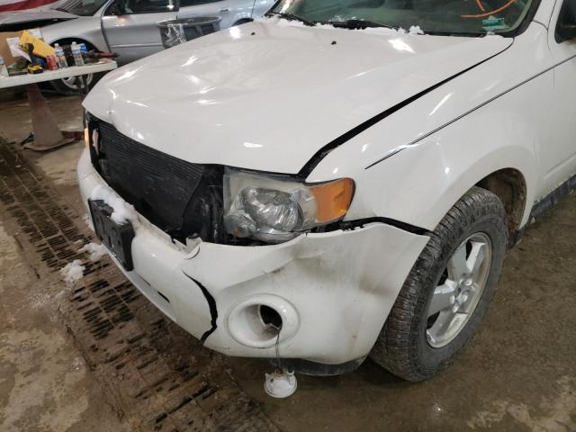 Photo 9 from auction – 2011 FORD ESCAPE XLT with VIN 1FMCU0DG4BKC28921