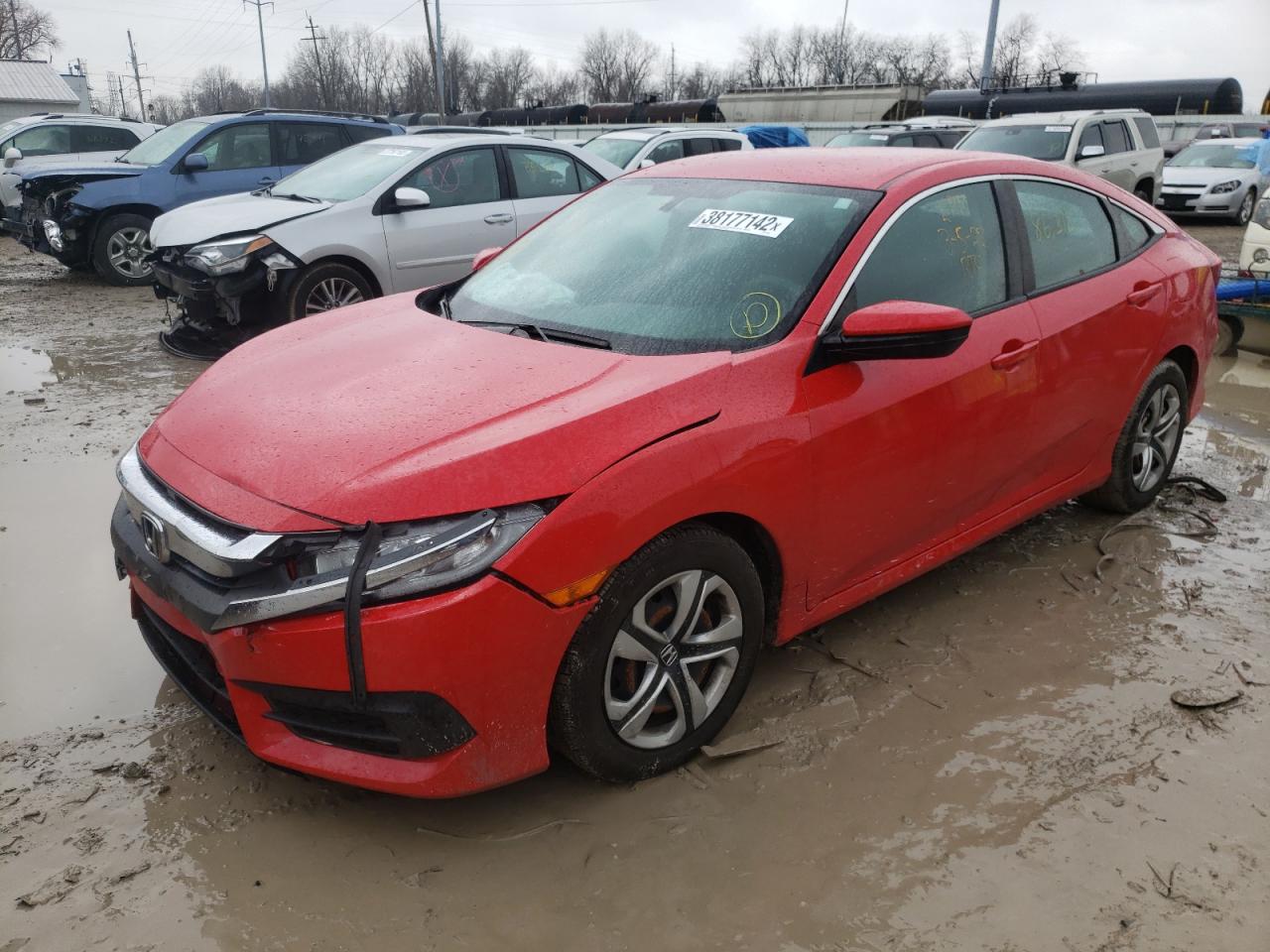 Photo 2 from auction – 2016 HONDA CIVIC LX with VIN 2HGFC2F51GH550752