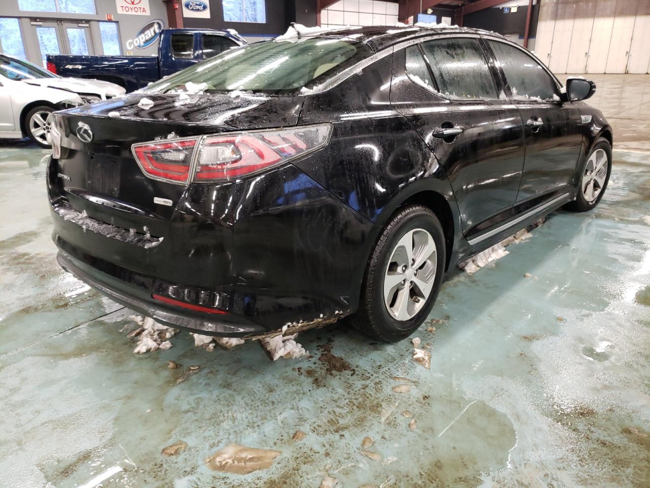 Photo 4 from auction – 2015 KIA OPTIMA HYB with VIN KNAGM4AD4F5087101