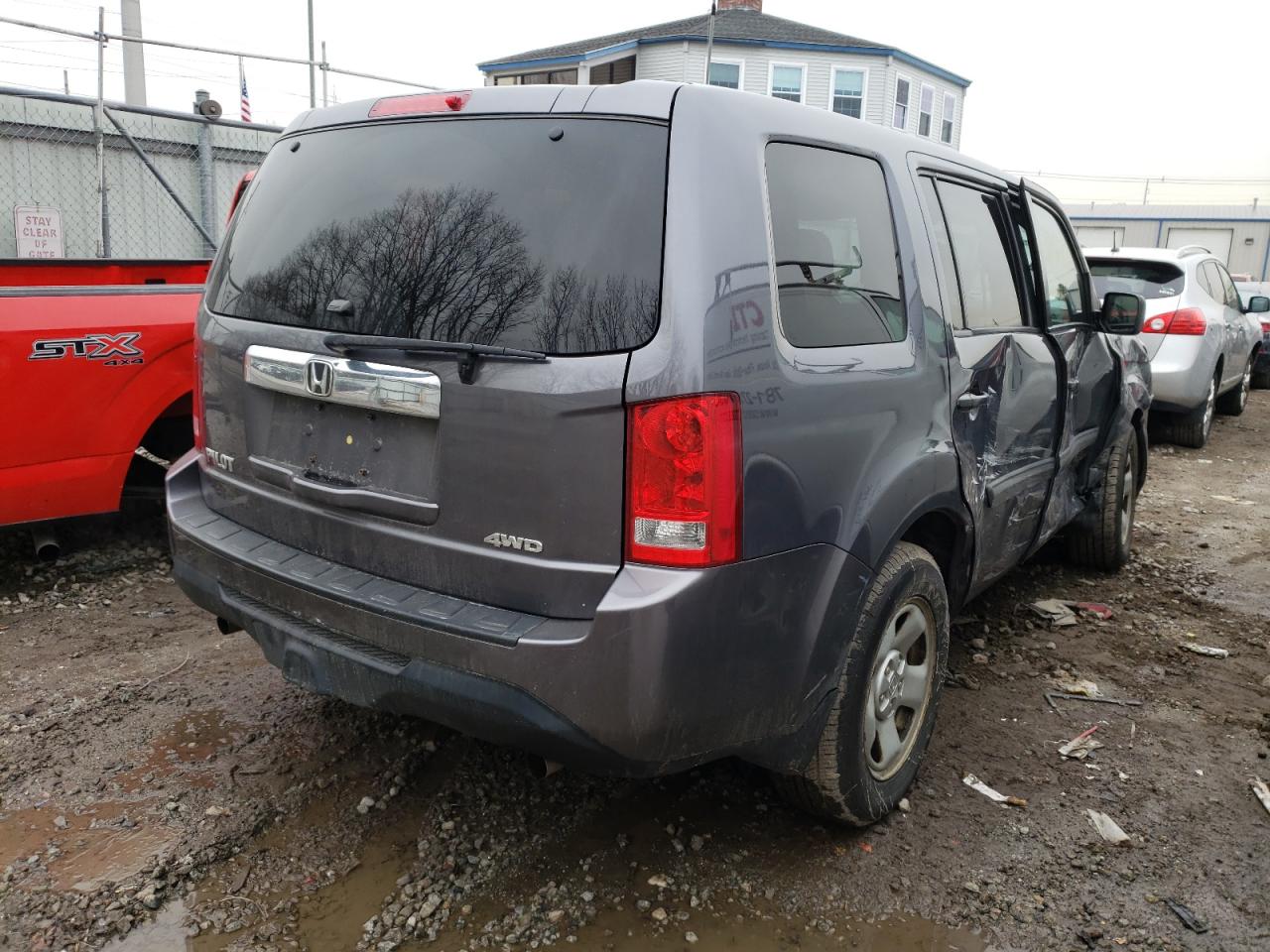 Zdjęcie 4 z aukcji – 2014 HONDA PILOT LX z VIN 5FNYF4H25EB025967