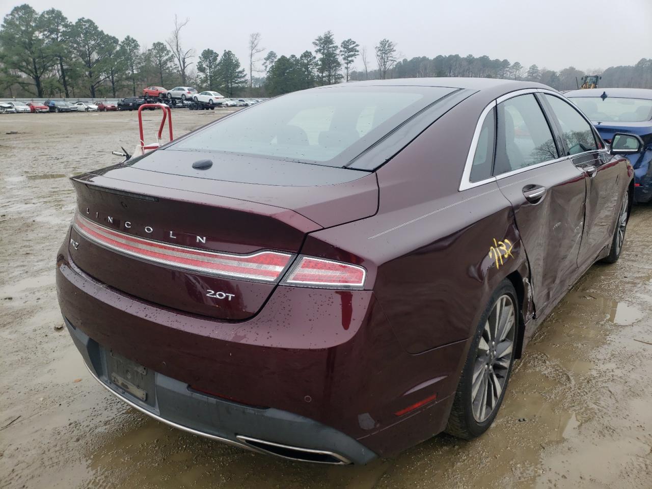 Photo 4 from auction – 2017 LINCOLN MKZ RESERV with VIN 3LN6L5E98HR641975