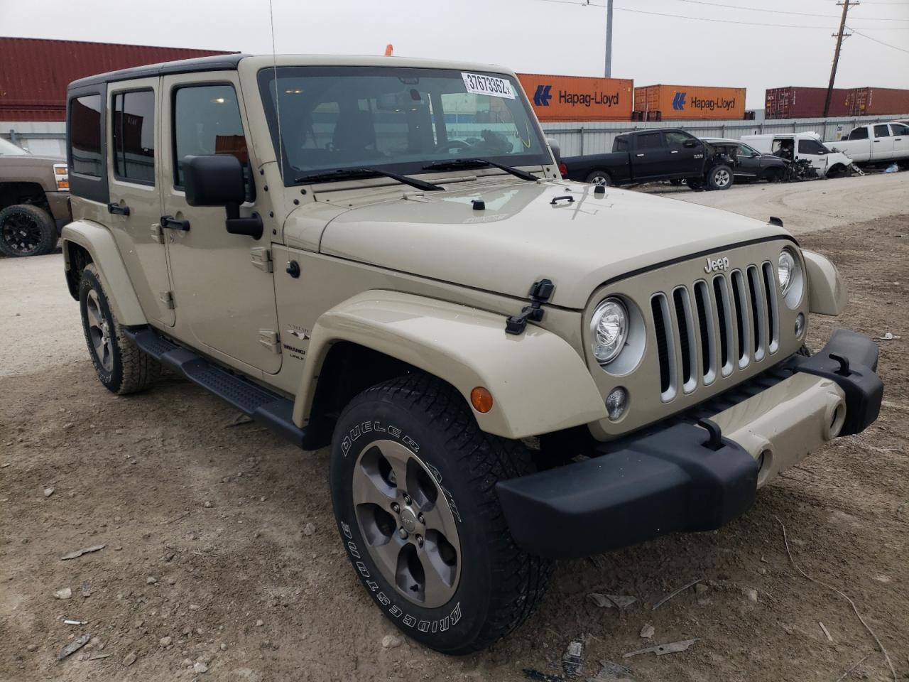 JEEP WRANGLER U 2018 with VIN 1C4BJWEG3JL909882 - Photo from auction