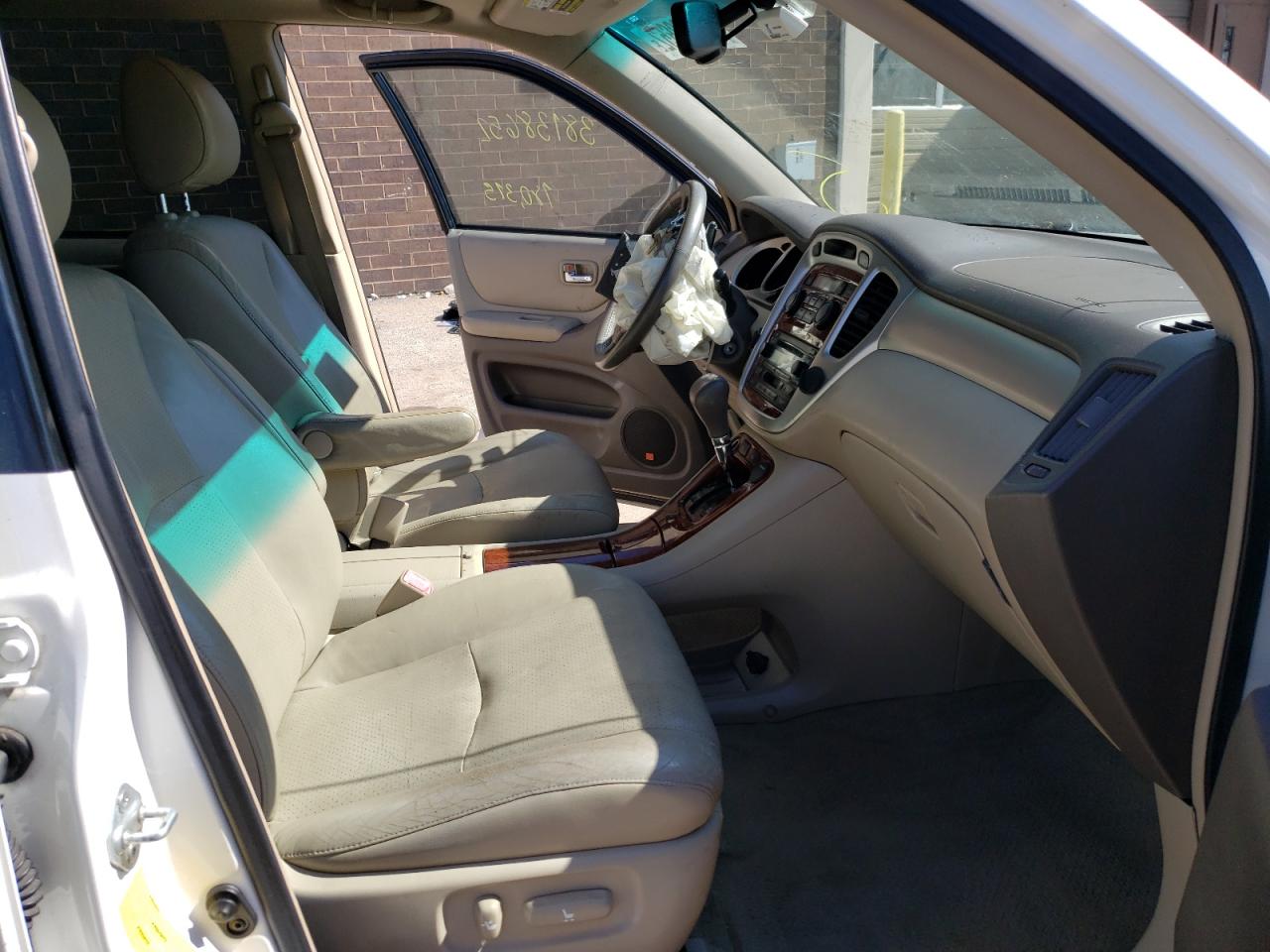 Photo 5 from auction – 2007 TOYOTA HIGHLANDER with VIN JTEDP21A370128481