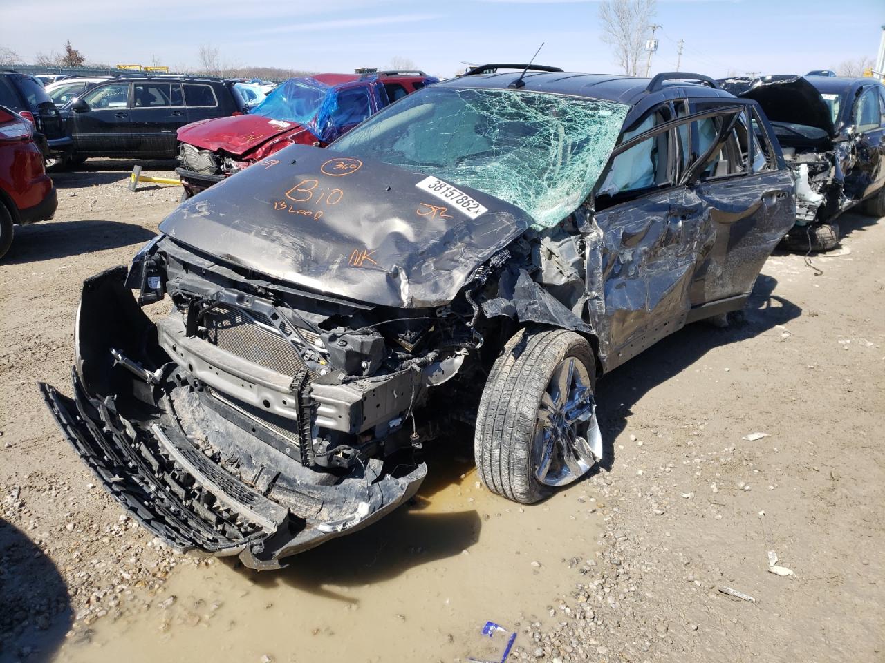 Photo 2 from auction – 2013 FORD EDGE SEL with VIN 2FMDK4JC0DBB30159