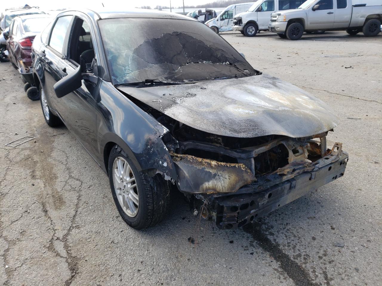 FORD FOCUS SE 2009 with VIN 1FAHP35N09W227662 - Photo from auction