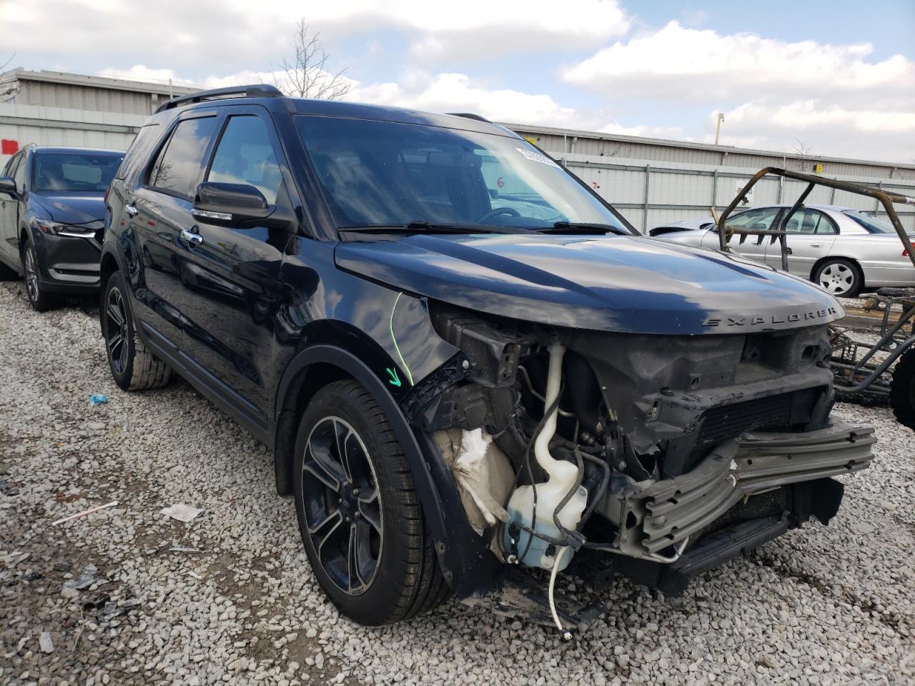 Photo 1 from auction – 2014 FORD EXPLORER S with VIN 1FM5K8GT2EGC11421