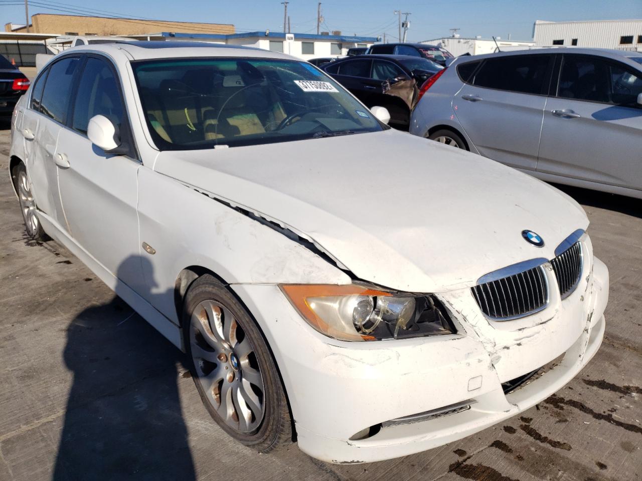 BMW 330 I 2006 with VIN WBAVB33566PS19356 - Photo from auction