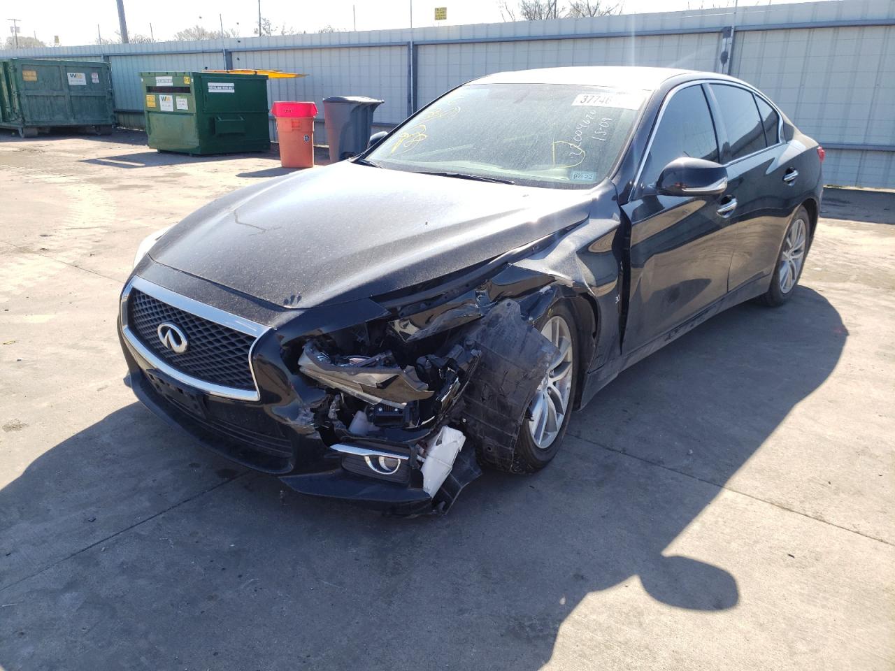 Photo 2 from auction – 2015 INFINITI Q50 BASE with VIN JN1BV7AP7FM355282