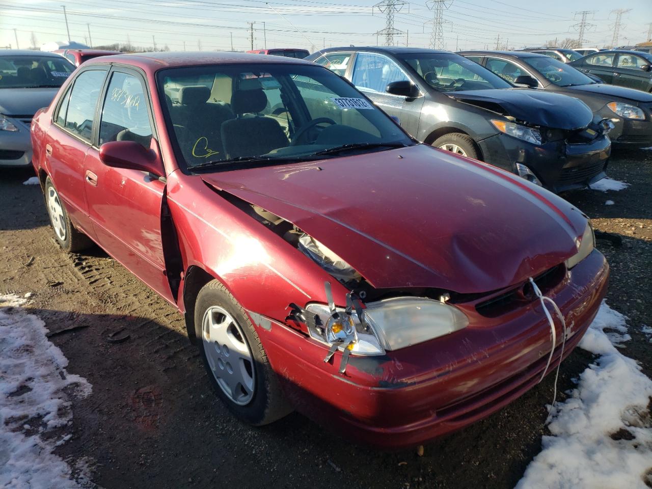 Photo 1 from auction – 1999 TOYOTA COROLLA VE with VIN 1NXBR12E1XZ259768