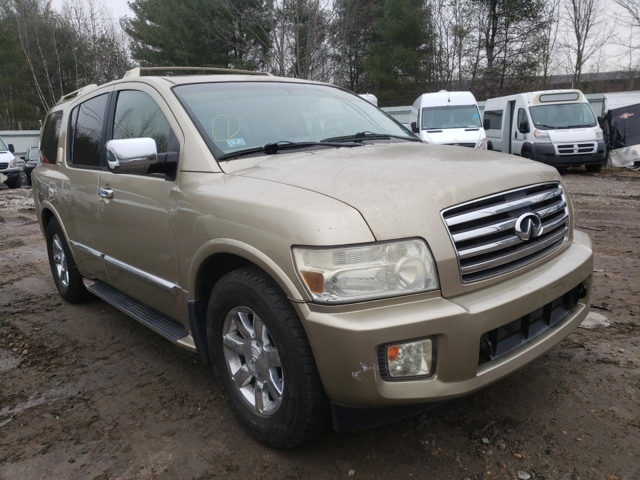 INFINITI QX56 2004 with VIN 5N3AA08A44N804456 - Photo from auction