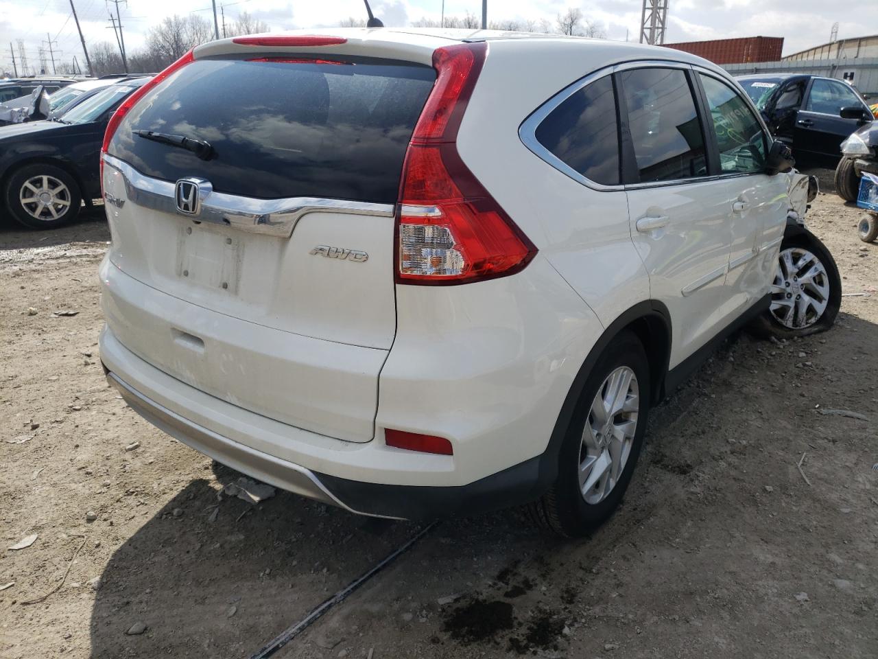 Photo 4 from auction – 2015 HONDA CR-V EX with VIN 5J6RM4H56FL109745