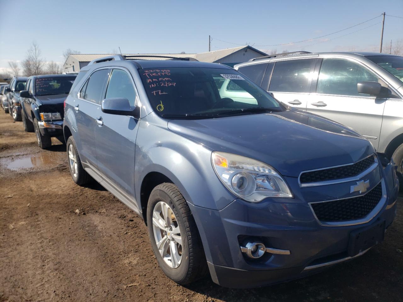 CHEVROLET EQUINOX LT 2011 with VIN 2CNALFEC0B6337629 - Photo from auction
