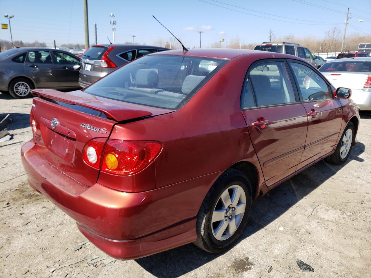 Photo 4 from auction – 2004 TOYOTA COROLLA CE with VIN 2T1BR32E24C286714